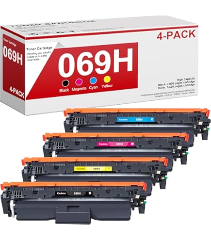 Canon 069 H トナーカートリッジ4個セット can-e-069c.jpg